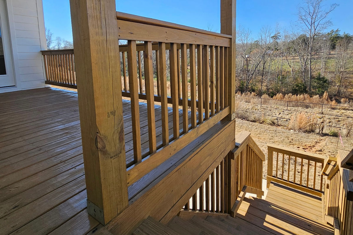 Stained deck in Greer, SC